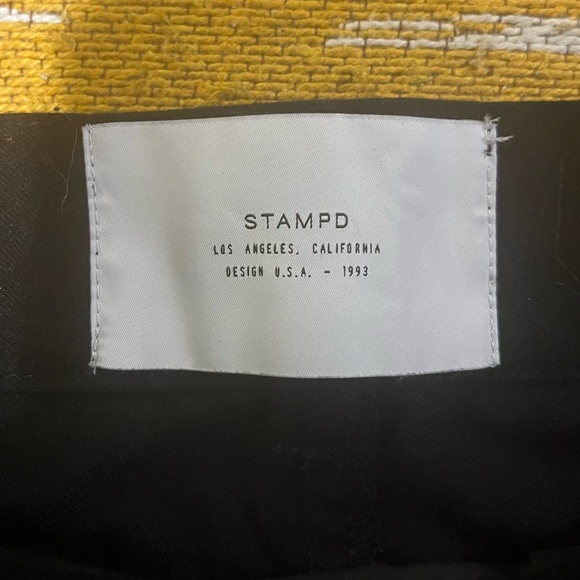 NWOT Stampd Side Zip Belted Pant 33 - Picture 3 of 5